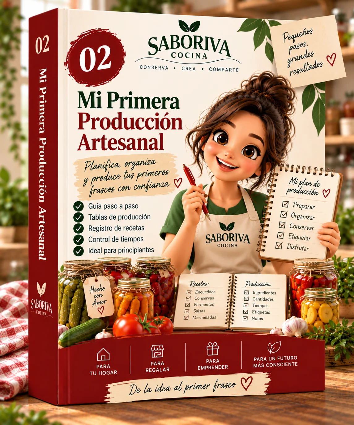 Mi Primera Producción Artesanal — recurso digital de Saboriva Cocina